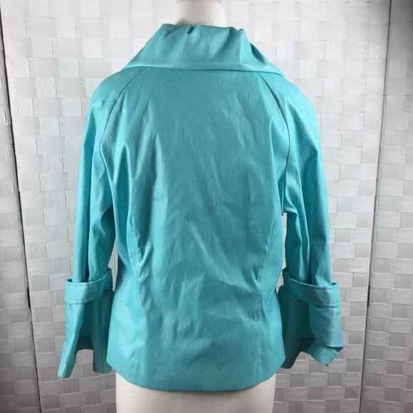 Samuel Dong Blue Lightweight Jacket, M - Picture 9 of 10